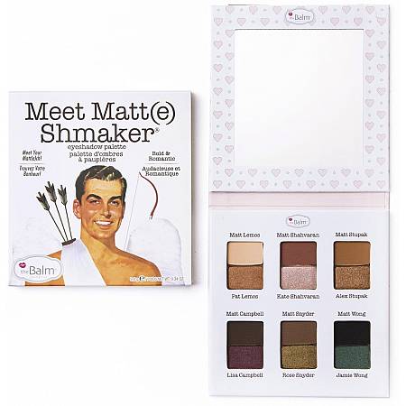 THE BALM פלטת צלליות Meet Matte(e) Shmaker