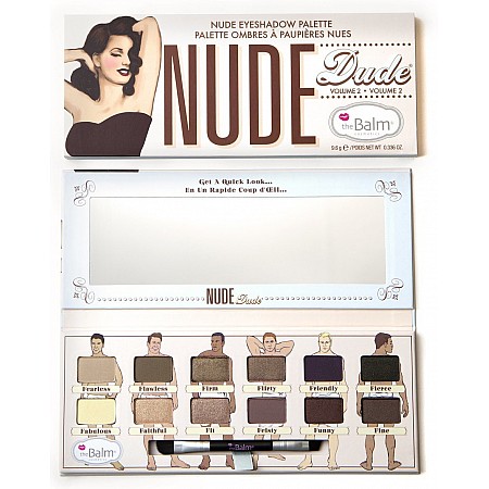 THE BALM פלטת צלליות NUDE DUDE