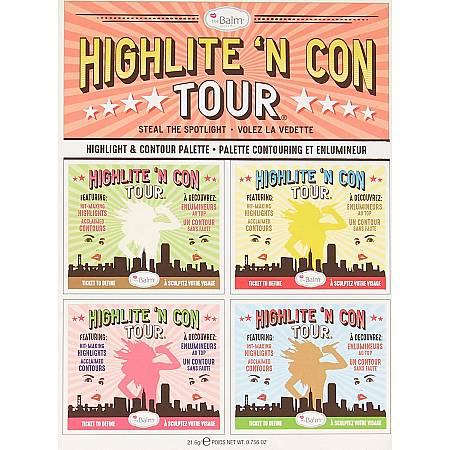 THE BALM פלטת צללית וסומק Highlite 'N Con Tour