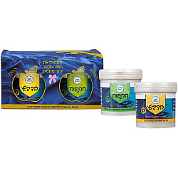 מגע המשי מארז שעוות לחימום במיקרוגל תפוח ודבש - מארז זוג