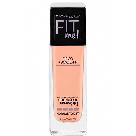 מייבלין מייק אפ Fit Me Dewy - גוון 130 - מבית MAYBELLINE