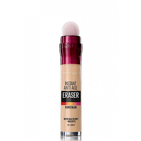 מייבלין קונסילר INSTANT ANTI AGE ERASER - גוון 01 - מבית MAYBELLINE