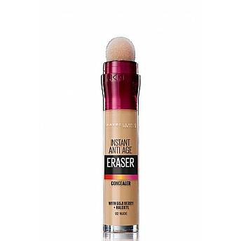 מייבלין קונסילר INSTANT ANTI AGE ERASER - גוון 02 - מבית MAYBELLINE