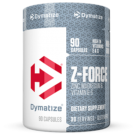 מחיר דיימטייז Z-Force לתמיכה בשרירים ובגוף במהלך השינה 90 כמוסות  - מבית Dymatize Nutrition