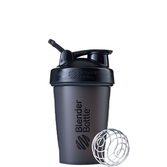 שייקר מקצועי שחור באיכות גבוהה עם קפיץ 590 מ"ל - Blender Bottle