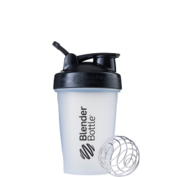 שייקר מקצועי שקוף באיכות גבוהה עם קפיץ 590 מ"ל - Blender Bottle