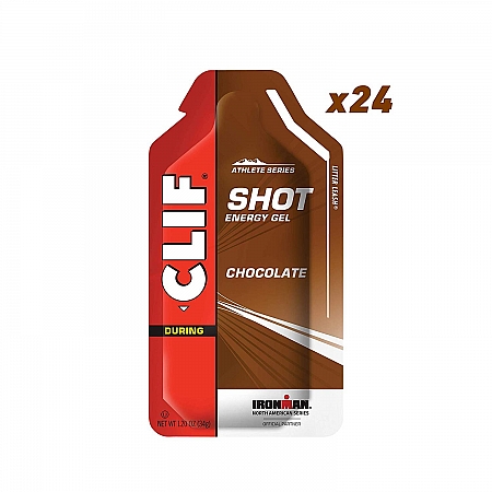 מחיר קליף בר גל אנרגיה Shot ללא קפאין שוקולד 34 גרם - 24 יחידות - מבית CLIF Bar