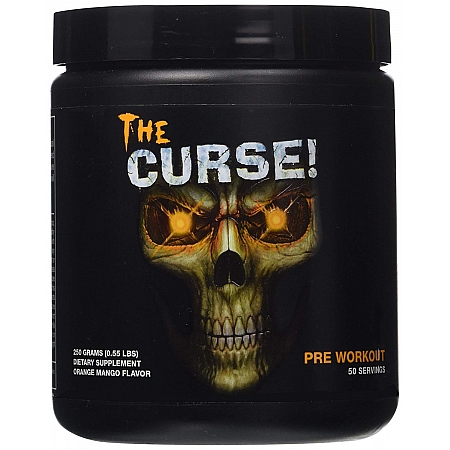 מחיר קדם אימון הקללה The Curse קוברה בטעם מנגו תפוז 50 מנות - מבית Cobra Labs