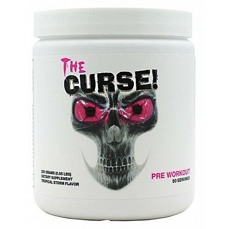 מחיר קדם אימון הקללה The Curse קוברה בטעם סופה טרופית 50 מנות - מבית Cobra Labs