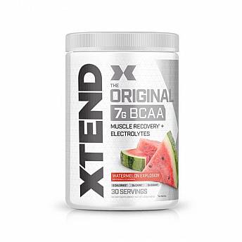 חומצות אמינו BCAA אקסטנד XTEND משקל 390 גרם טעם אבטיח - 30 מנות הגשה - מבית SCIVATION