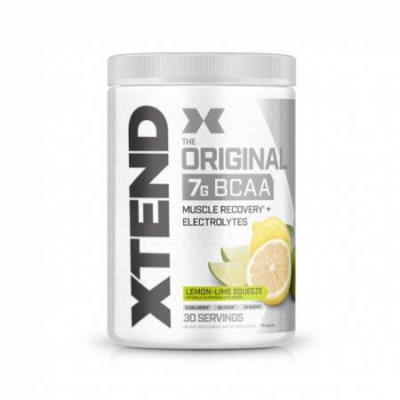 חומצות אמינו BCAA אקסטנד XTEND משקל 420 גרם טעם לימון ליים - 30 מנות הגשה - מבית SCIVATION