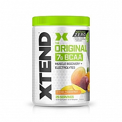 חומצות אמינו BCAA אקסטנד XTEND Natural Zero משקל 367 גרם בטעם פירות יער תפוז - 25 מנות - מבית SCIVATION