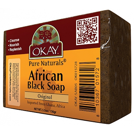 מחיר סבון אפריקני שחור מקורי 156 גרם - מבית OKAY