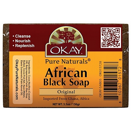 מחיר סבון אפריקני שחור מקורי 156 גרם - מבית OKAY