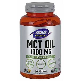 שמן MCT דיאטה 1000 מ"ג - 150 כמוסות - מבית NOW FOODS