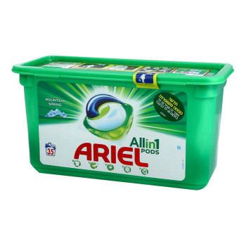 אריאל קפסולות ג'ל לכביסה 35 יחידות - מבית ARIEL 