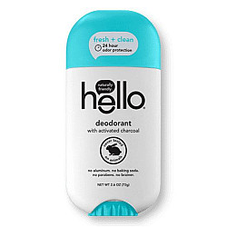 דאודורנט חמאת שיאה עם פחם נקי + טרי 73 גרם - מבית Hello