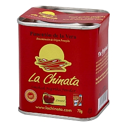 לה צ'ינטה פפריקה מעושנת מתוקה 70 גרם - מבית La Chinata