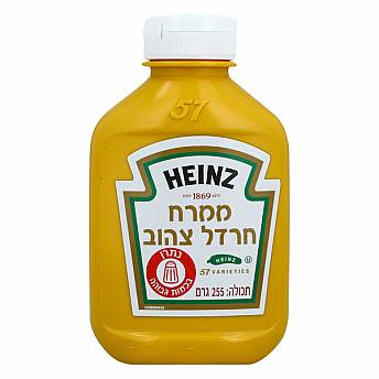 היינץ חרדל אמיתי לחיץ 255 גרם - מבית Heinz