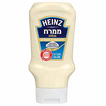 היינץ ממרח ללא חומרים משמרים 395 גרם - מבית Heinz