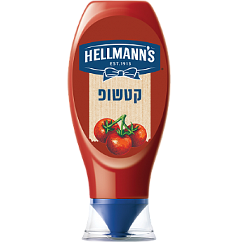 קטשופ הלמנ'ס 480 גרם - מבית HELLMANN'S