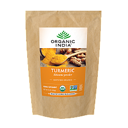 אורגניק אינדיה אבקת קנה שורש כורכום אורגני 454 גרם - מבית Organic India