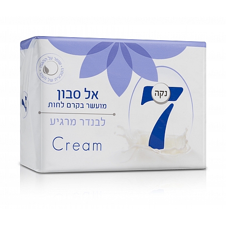 מחיר נקה 7 סבון מוצק מועשר בקרם לחות Cream לבנדר מרגיע - 4 סבונים
