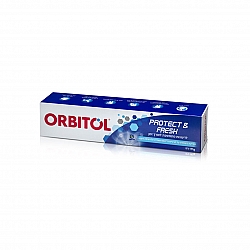 אורביטול משחת שיניים Protect & Freash ללא גלוטן - 145 גרם