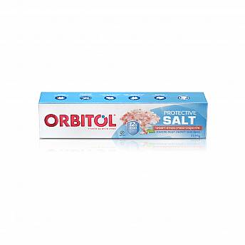 אורביטול משחת שיניים מלח אקטיבי protective salt ללא גלוטן - 145 גרם