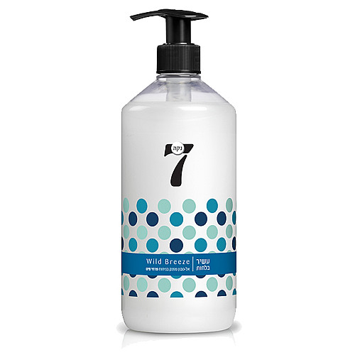 נקה 7 אל סבון Wild Breeze בניחוח פרחי מים - 750 מ"ל