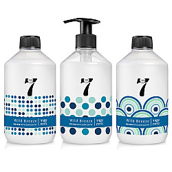 נקה 7 שלישיית אל סבון בניחוח פרחי מים - Wild Breeze