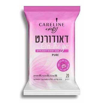 קרליין מגבוני דאודורנט נושם+ 75 מ"ל - מבית CARELINE