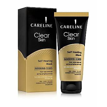 קרליין CLEAR SKIN מסכה לפנים מתחממת 100 מ"ל - מבית CARELINE