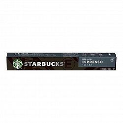 סטארבקס קפסולות קפה אספרסו חוזק 11 תואמות נספרסו אספרסו - 10 קפסולות - מבית Starbucks