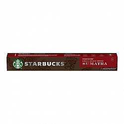 סטארבקס קפסולות קפה סומטרה חוזק 10 תואמות נספרסו אספרסו - 10 קפסולות - מבית Starbucks
