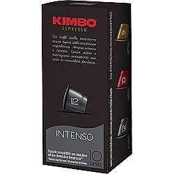 קימבו קפסולות קפה Intenso אינטנסו תואמות נספרסו - 10 קפסולות - מבית KIMBO