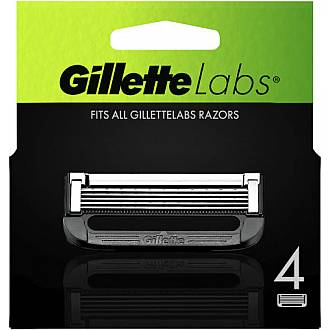 ג'ילט Labs מארז סכינים עם פס פילינג 4 סכינים - מבית Gillette