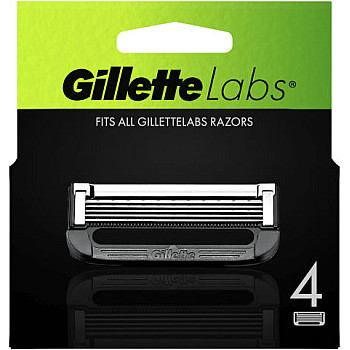 ג'ילט Labs מארז סכינים עם פס פילינג 4 סכינים - מבית Gillette