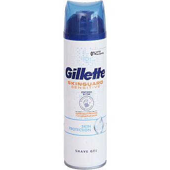 ג'ילט ג'ל גילוח סקינגארד לעור רגיש 200 מ"ל - מבית Gillette