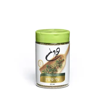 פרג עלי טימין מיובשים 40 גרם