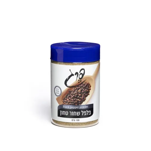 פרג פלפל שחור טחון 100 גרם