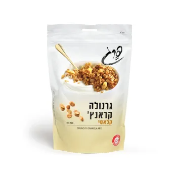 פרג גרנולה קראנצ׳י קלאסית 400 גרם