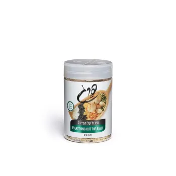 פרג תערובת תיבול על הבייגל 120 גרם