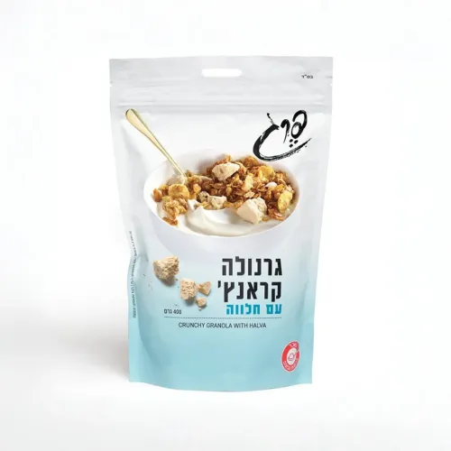 פרג גרנולה קראנצ׳י עם חלבה 400 גרם