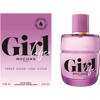 רושאס ⁦Girl Life⁩ בושם לאישה ⁦EDP⁩ 75 מ״ל