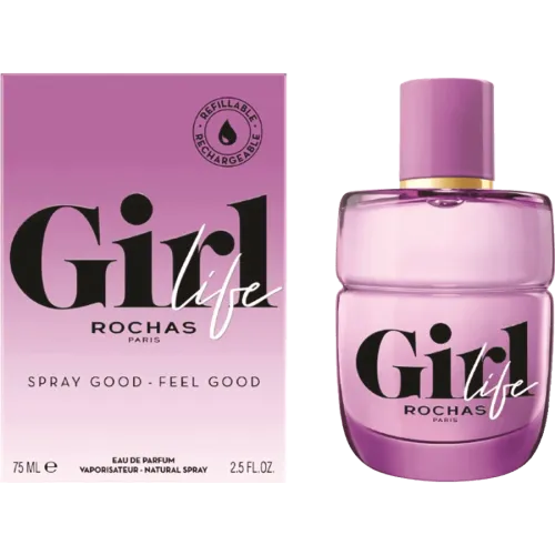 רושאס ⁦Girl Life⁩ בושם לאישה ⁦EDP⁩ 75 מ״ל