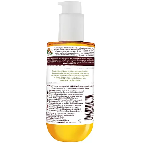 פאלמרס שמן לגוף ולחזה למיצוק וישבן עם קוקוס ברזילאי 192 מ"ל - Palmer's