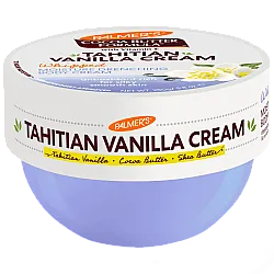 פאלמרס קרם גוף מוקצף עם חמאת קקאו ללחות עמוקה והזנה בניחוח וניל טהיטי 250 גרם - Palmer's