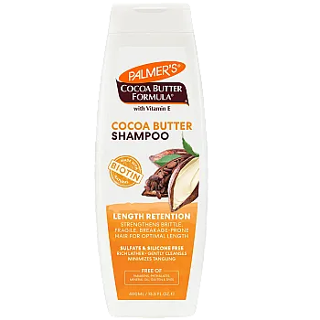 פאלמרס שמפו לשיער עם חמאת קקאו להזנה ולשמירה על אורך 400 מ"ל - Palmer's