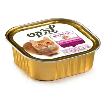 לה קט מעדן פטה סלמון לחתולים 100 גרם